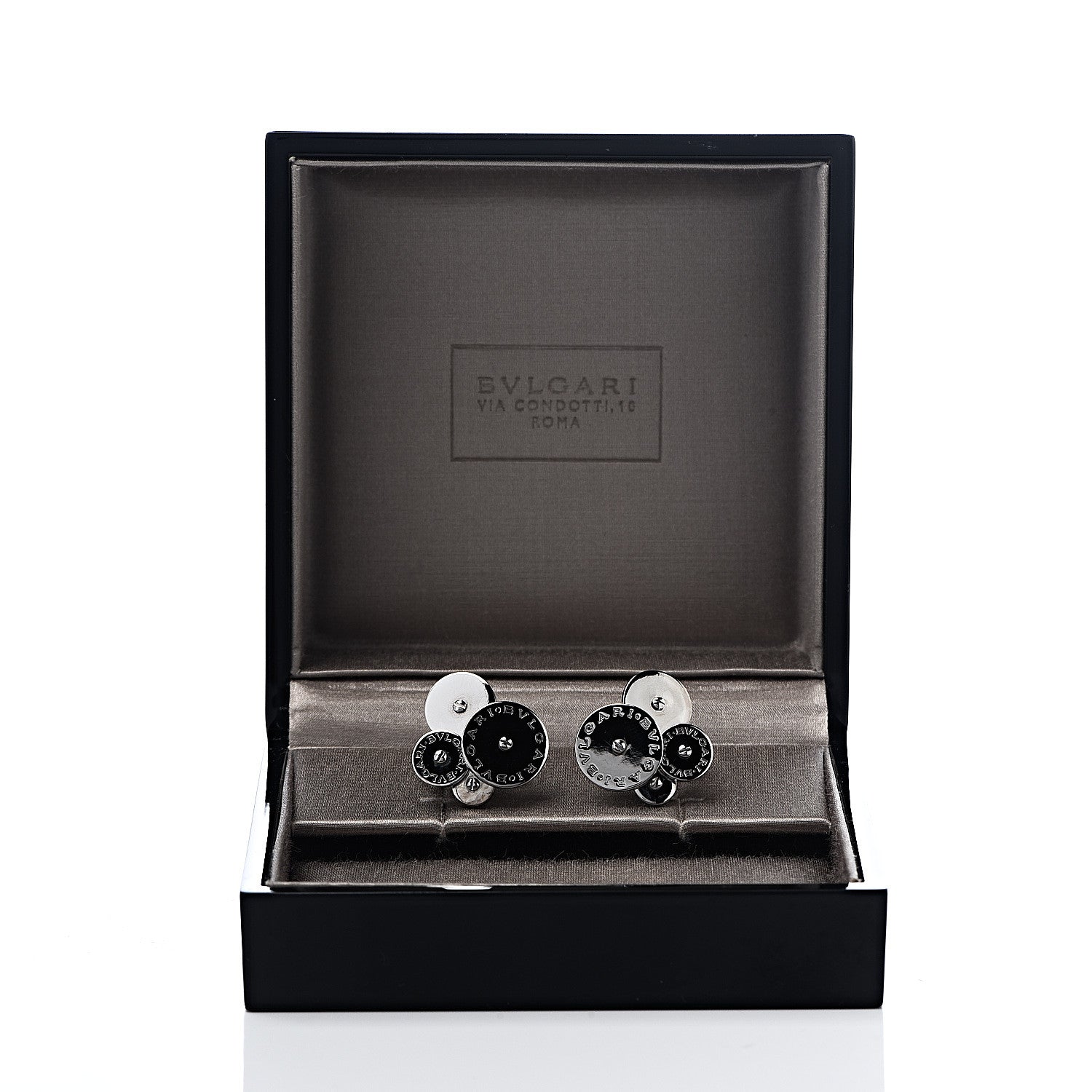 Bulgari 18K White Gold Cicladi Clip-On Earrings 5 of 5