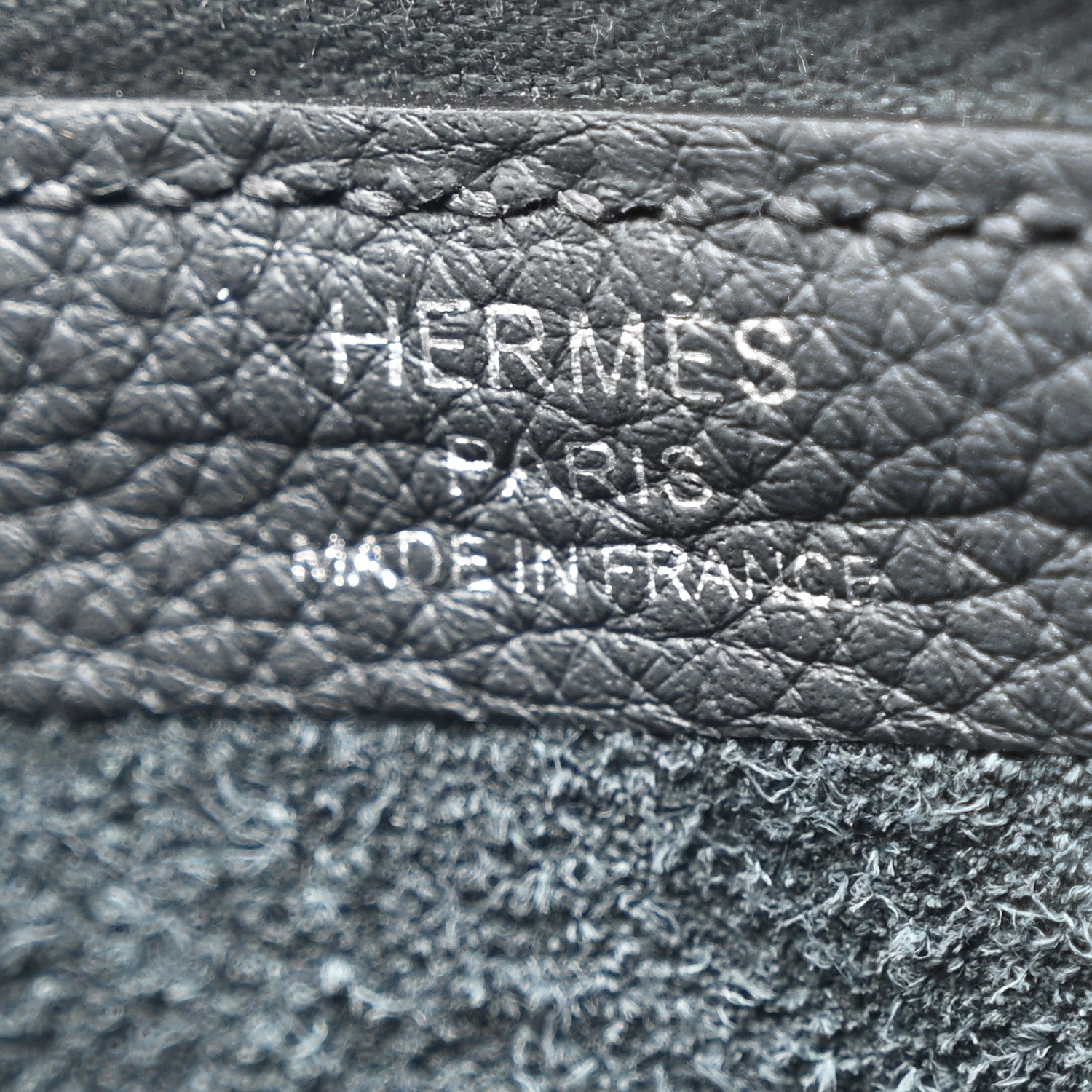 Hermes Togo Cabavertige 24 Pouch Gris Misty 6 of 9