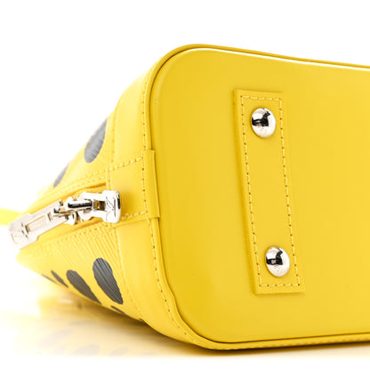Louis Vuitton LV X YK Epi Alma BB Yellow Black 8 of 9