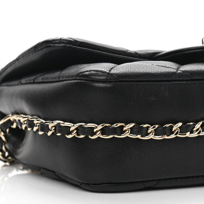 Chanel Lambskin Quilted Mini My Precious Flap Black 9 of 12