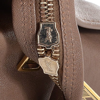 Saint Laurent Sheepskin Medium Cabas ChYc Taupe 8 of 8