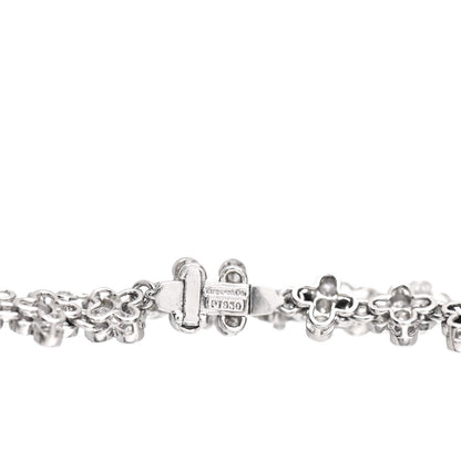 Tiffany Platinum Diamond Lace Tennis Bracelet 4 of 5