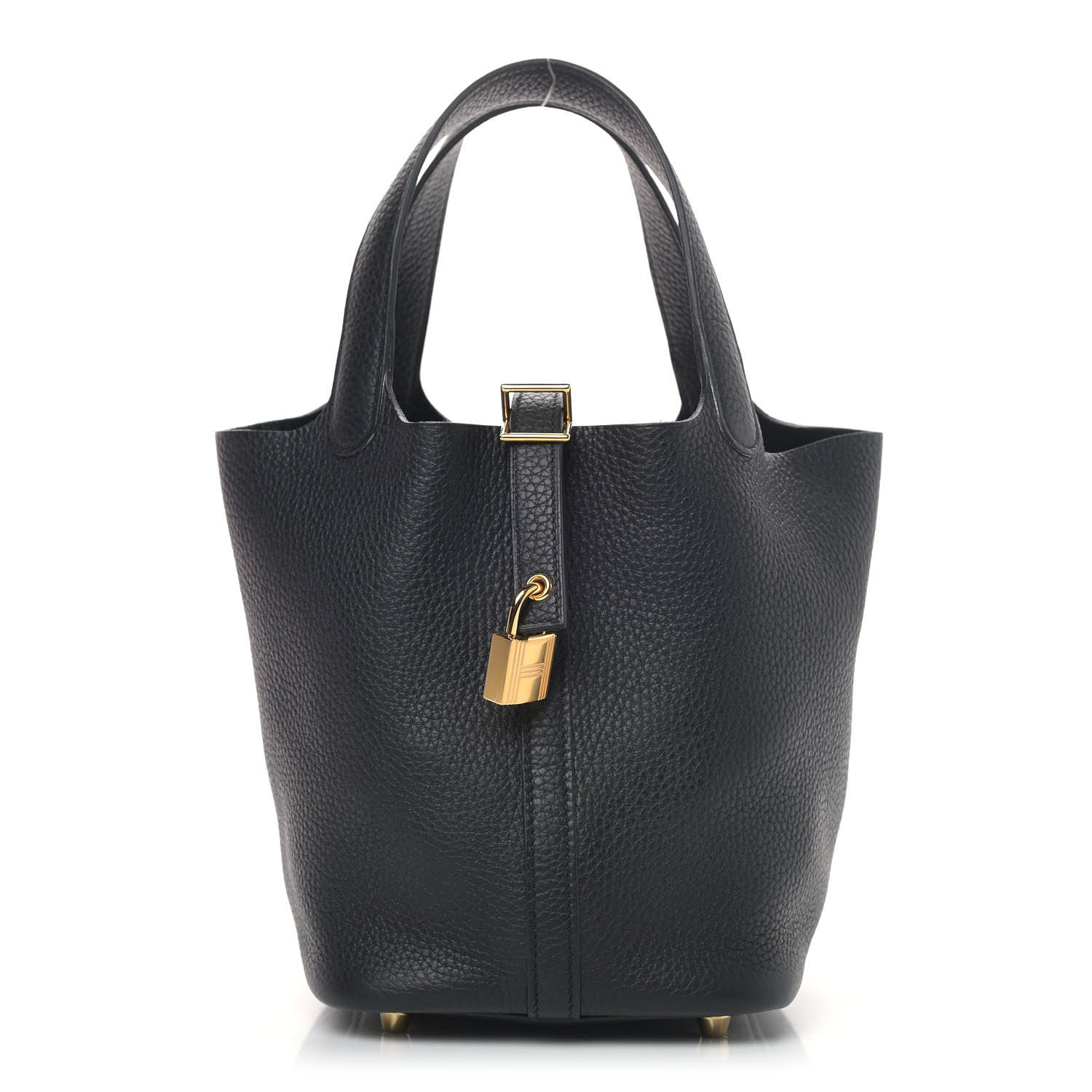 Hermes Taurillon Clemence Picotin Lock 18 PM Black 1 of 9