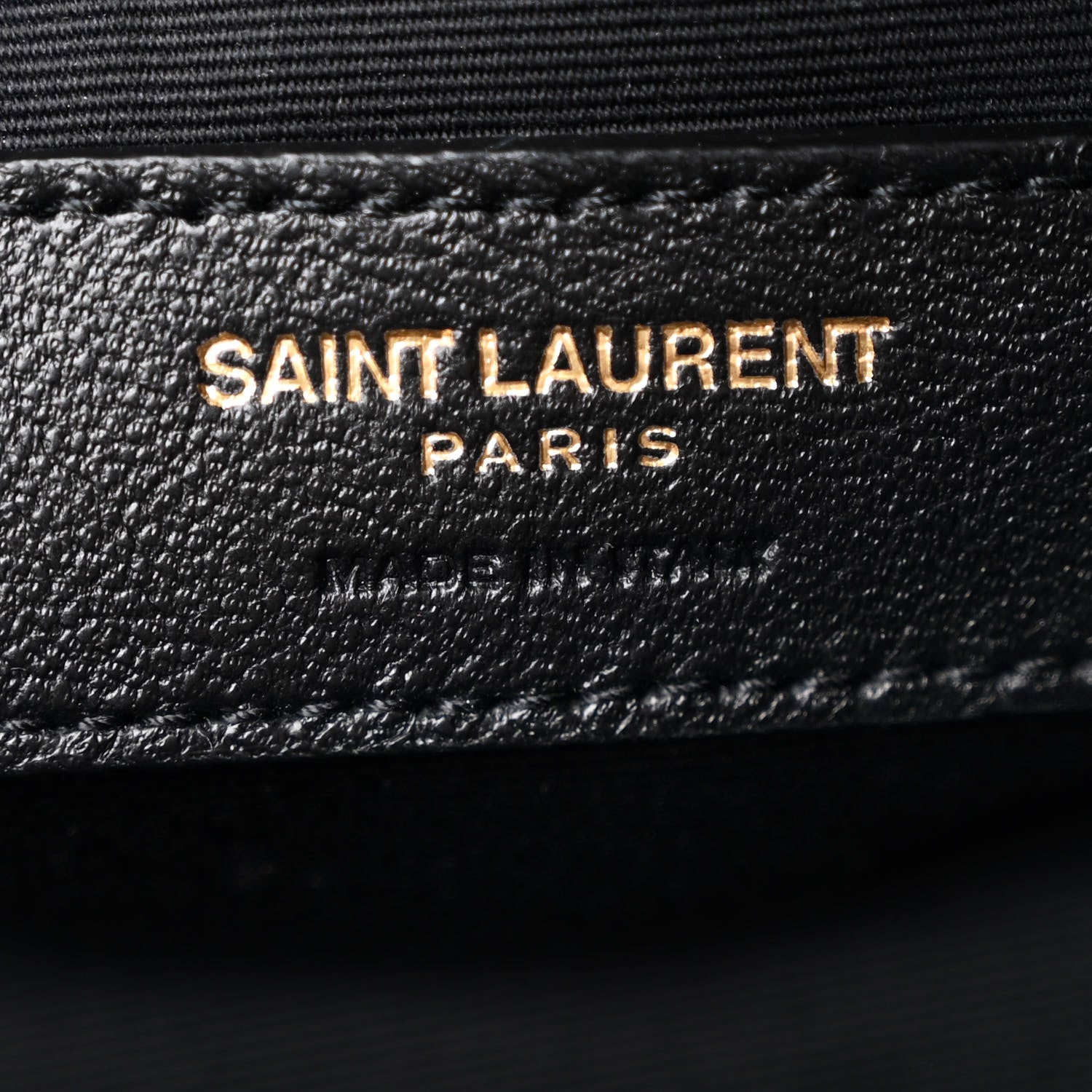 Saint Laurent Lambskin Matelasse Monogram Joe Backpack Black 5 of 9