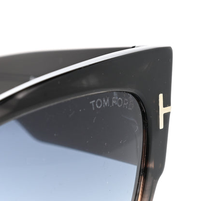 Tom Ford Anoushka Sunglasses TF371 Melange Grey Peach 7 of 8