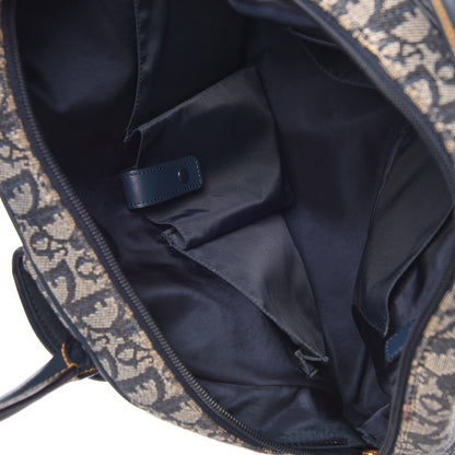 Christian Dior Monogram Saddle Bowler Navy 5 of 16