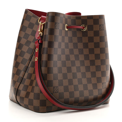 Louis Vuitton Damier Ebene Neonoe MM Cherry Berry 3 of 7