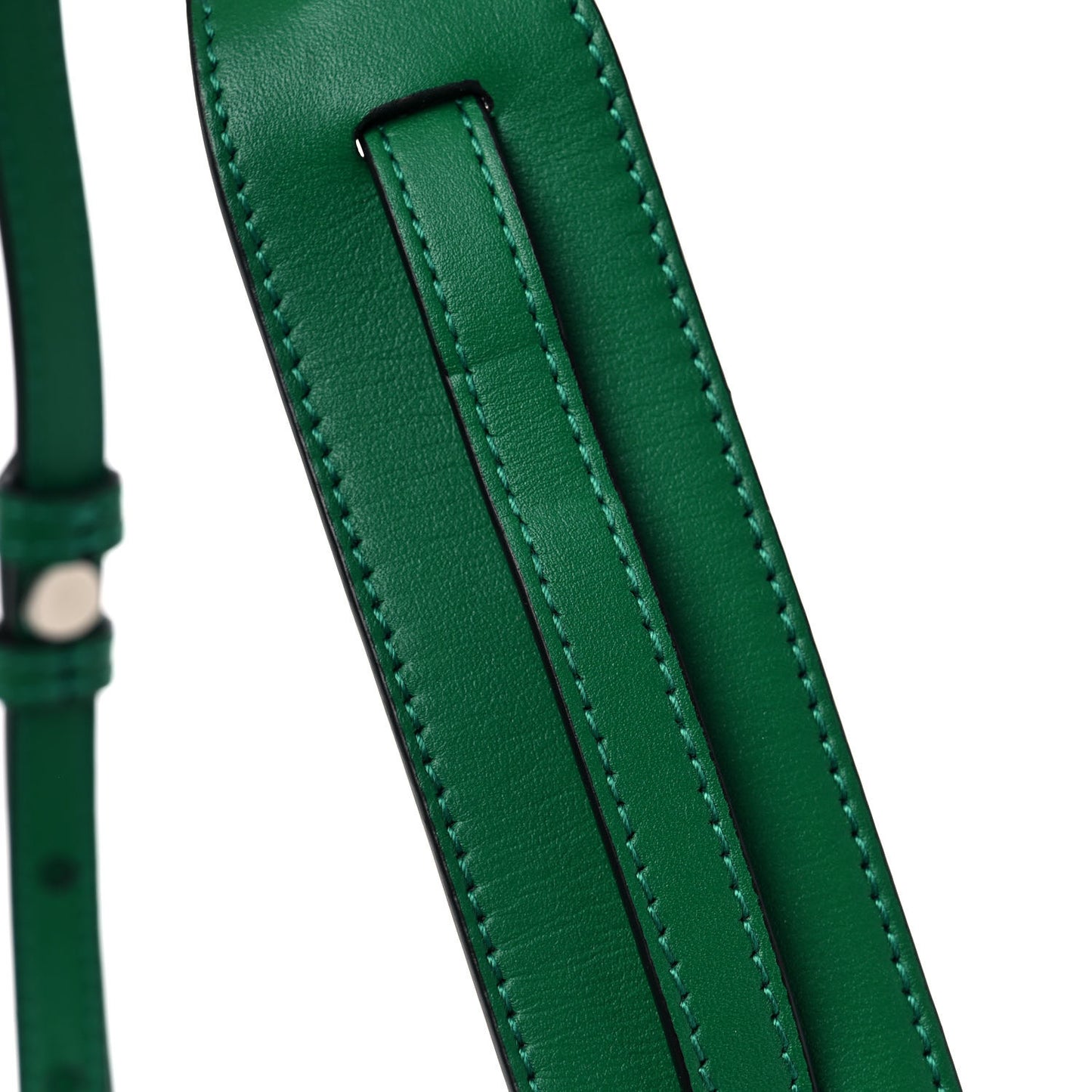 Smooth Calfskin Neo Classic Silver Hardware Mini City Grass Green