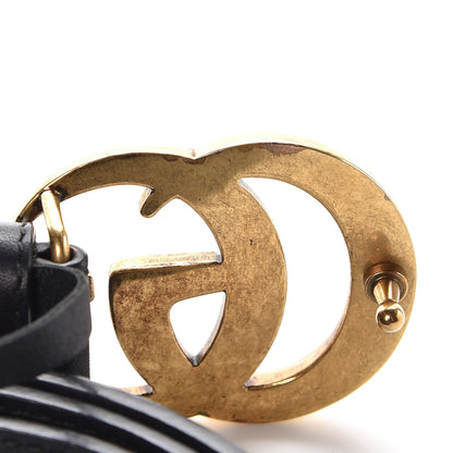 Gucci Calfskin Double G 30mm Belt 100 40 Black 4 of 8
