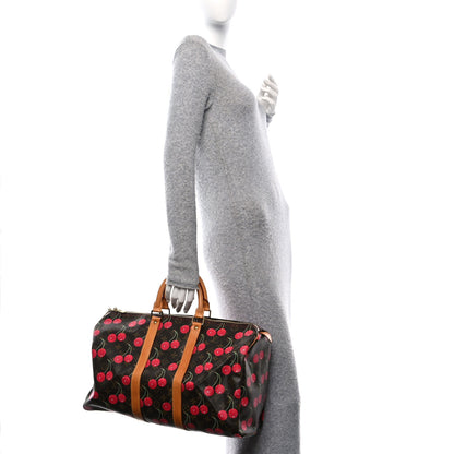 Louis Vuitton Monogram Cerises Keepall 45 2 of 12