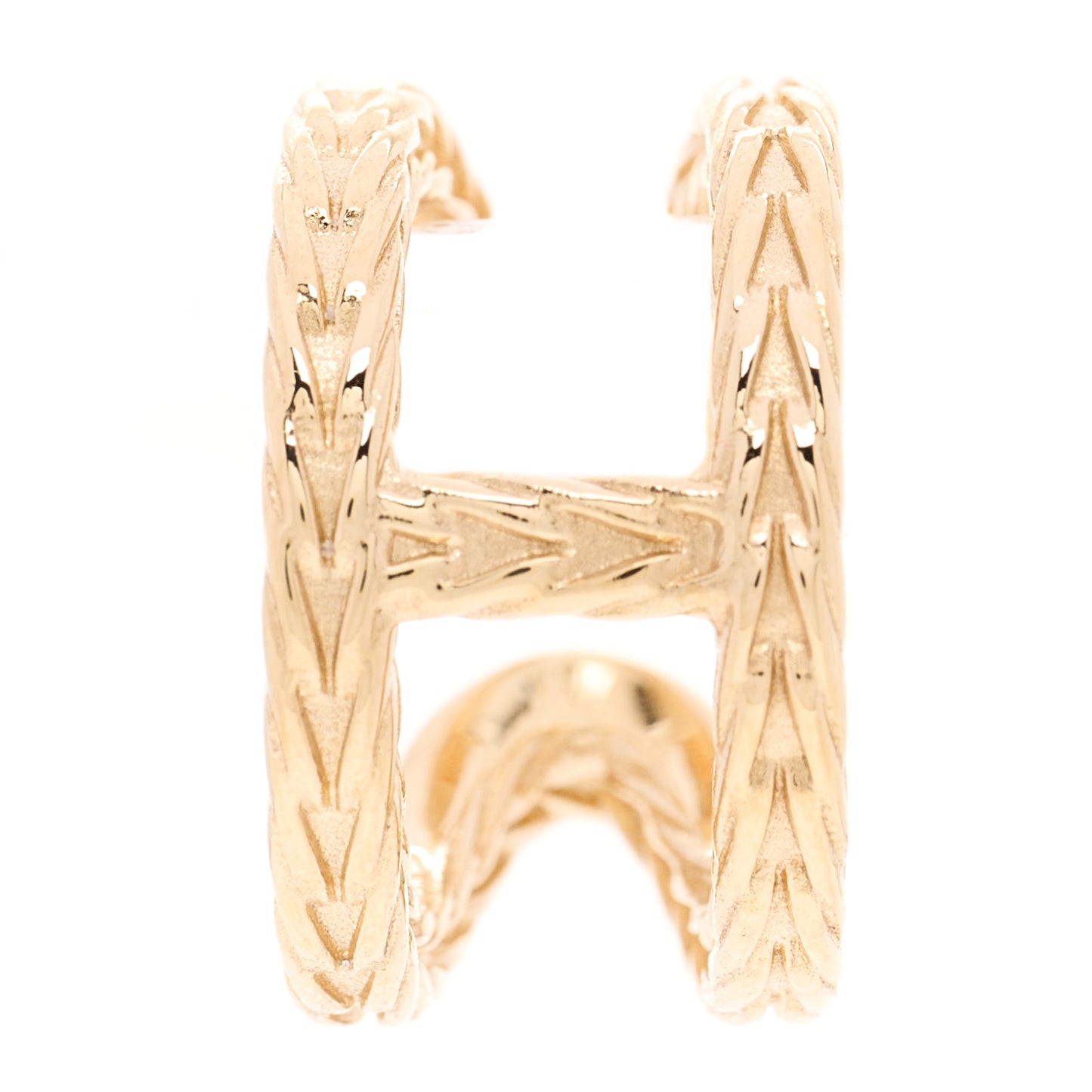 18K Yellow Gold Chaine d'ancre Danae Single Ear Cuff Earring