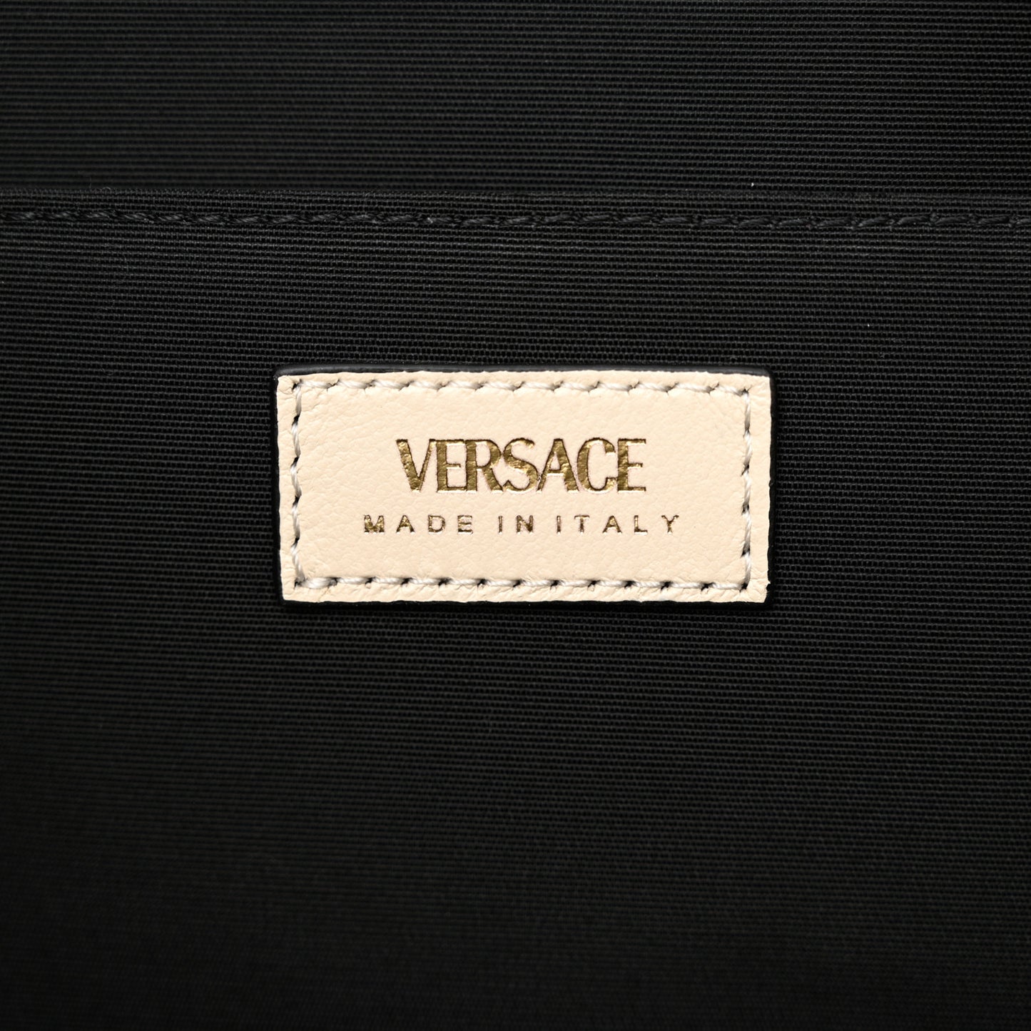 Nappa Quilted Medusa Tote Ecru