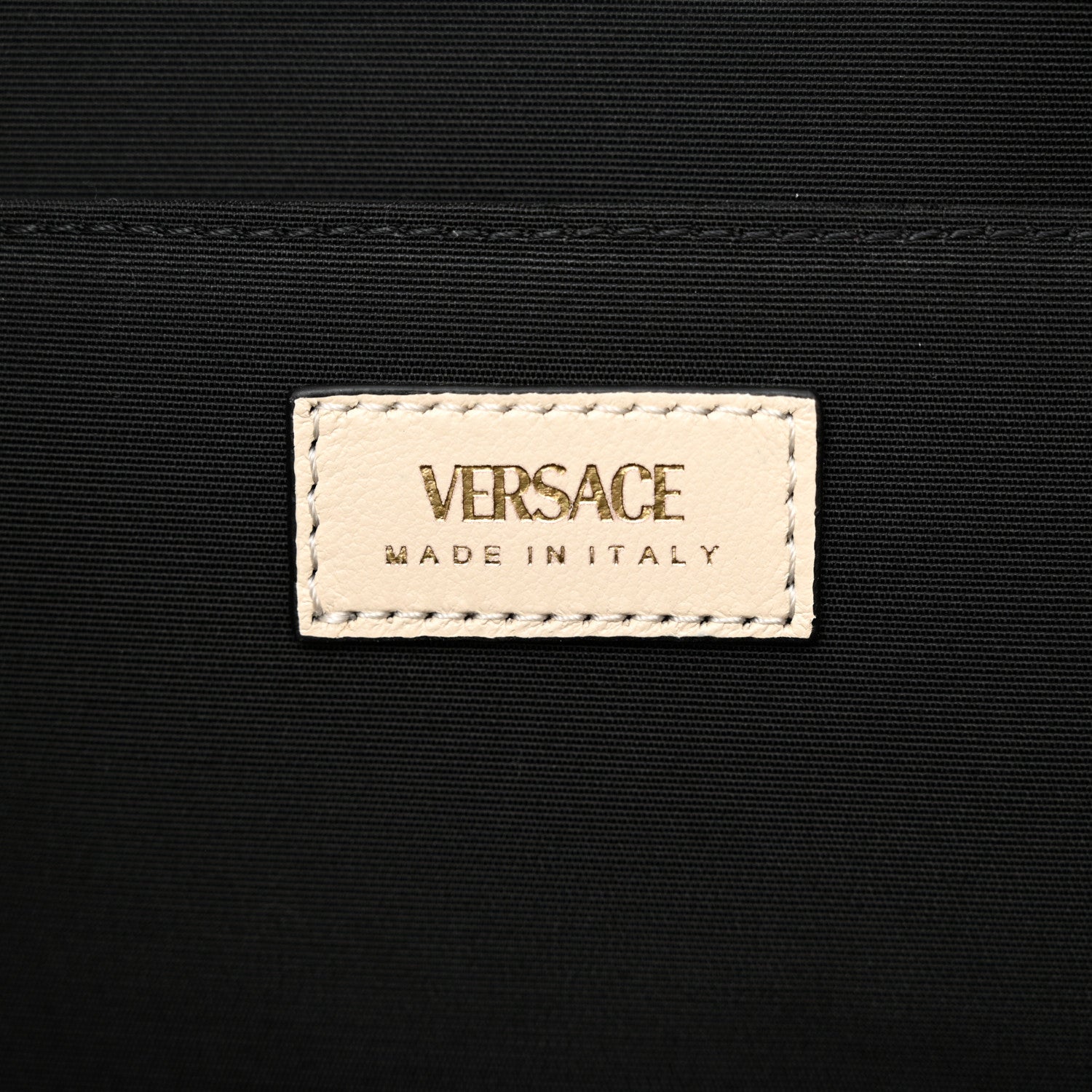 Versace Nappa Quilted Medusa Tote Ecru 7 of 12
