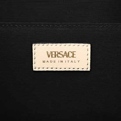 Versace Nappa Quilted Medusa Tote Ecru 7 of 12