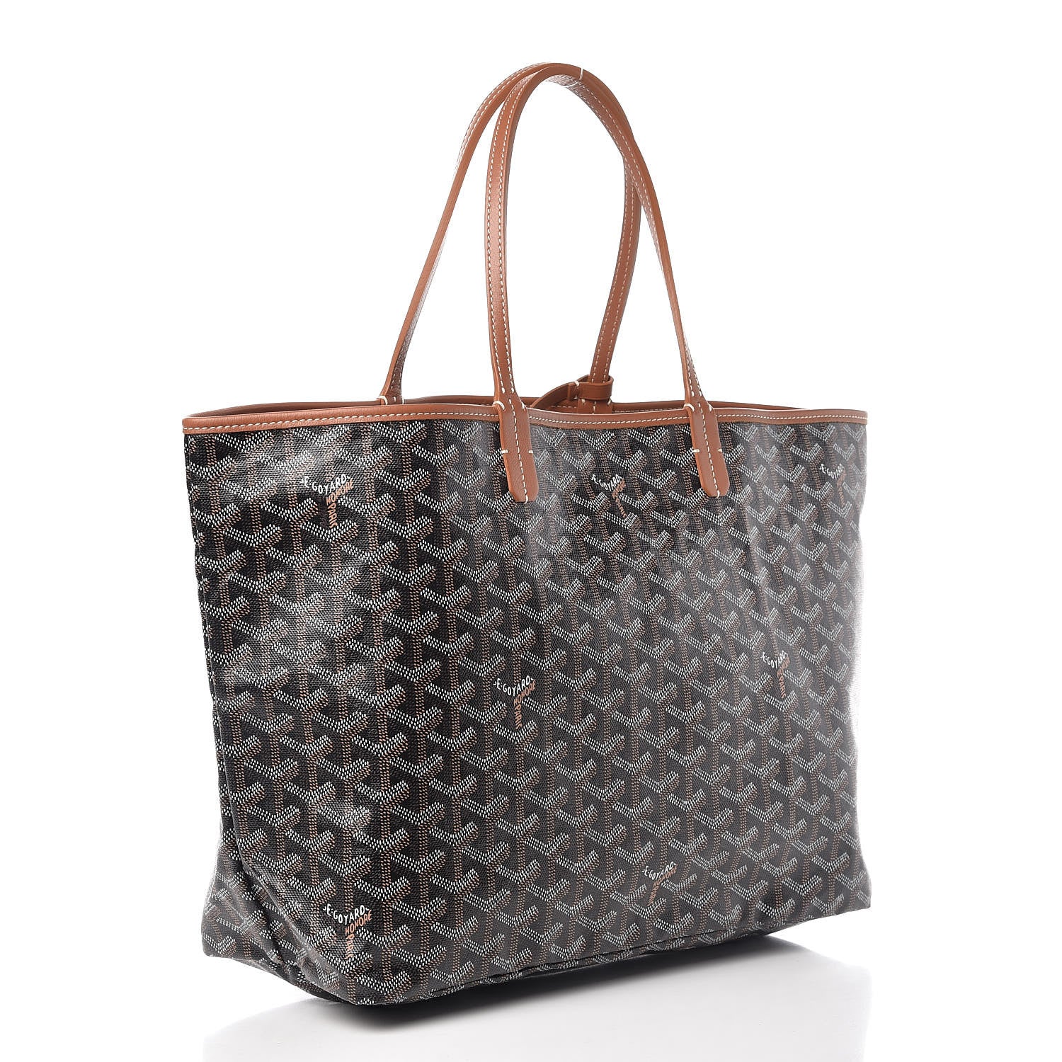 Goyard Goyardine Saint Louis PM Black Gold 4 of 11
