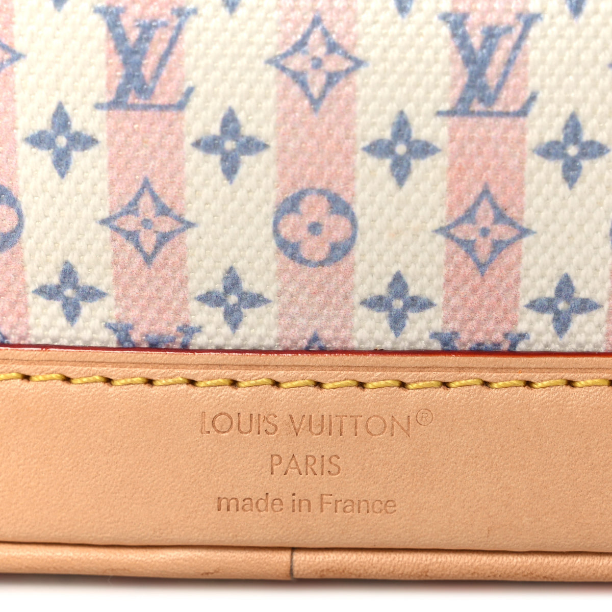 Minigram LV Stamp Nano Noe Blue