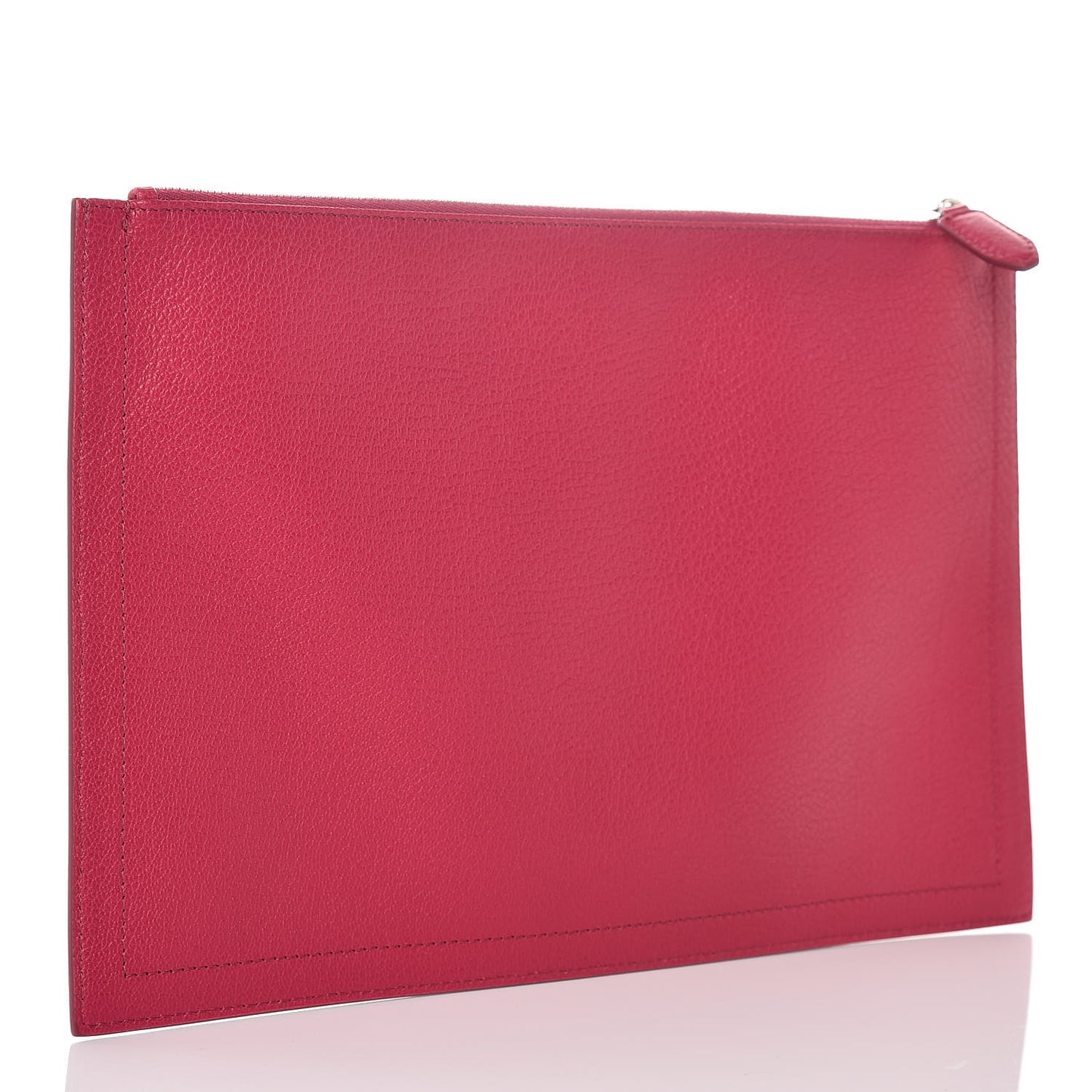 Sugar Goatskin Medium Antigona Pouch Fushia