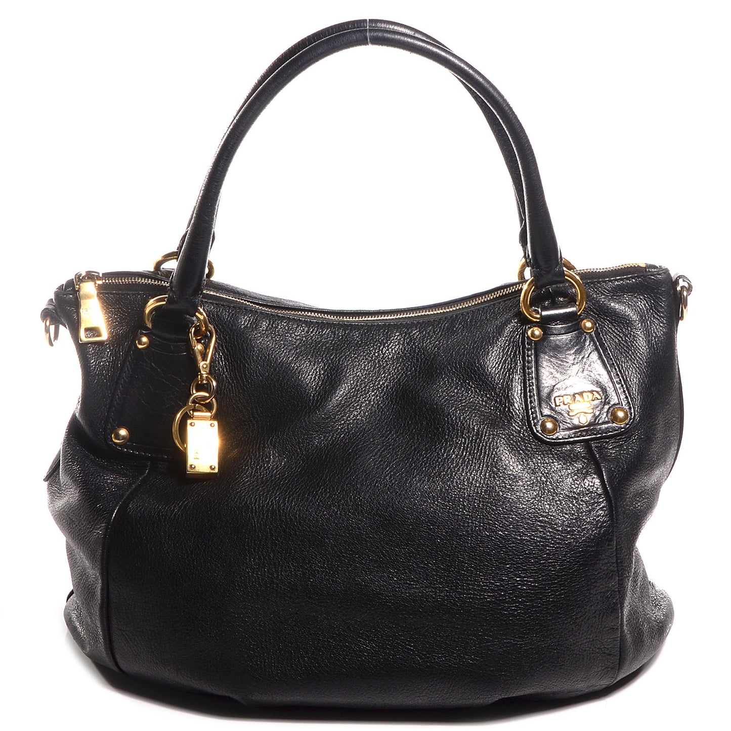 Cervo Shine Satchel Nero Black