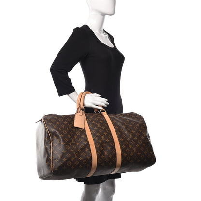 Louis Vuitton Monogram Keepall 55 2 of 13