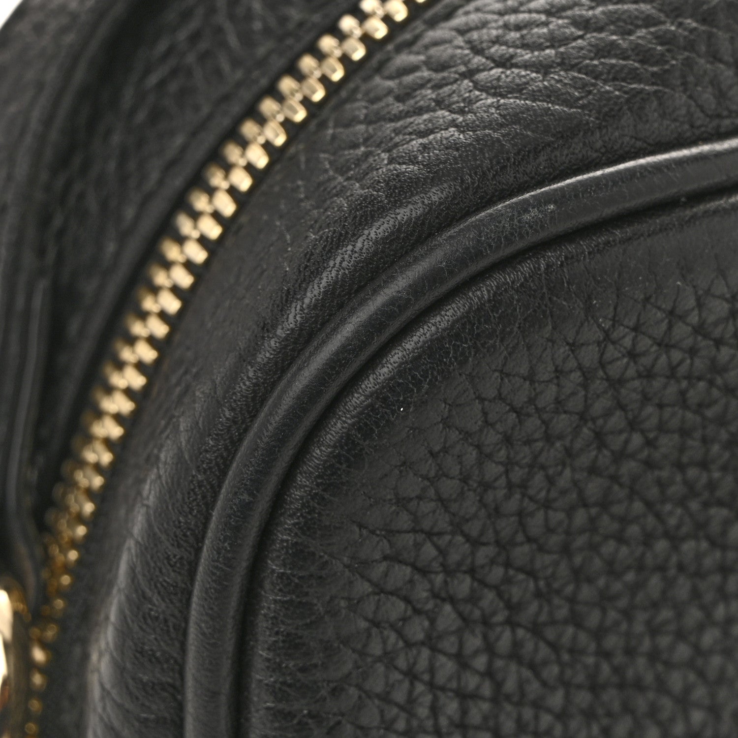 Gucci Pebbled Calfskin Small Soho Disco Bag Black 13 of 13