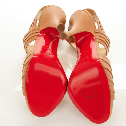 Christian Louboutin Nappa Pour Lili 120 Sandals 38 Nude 5 of 7