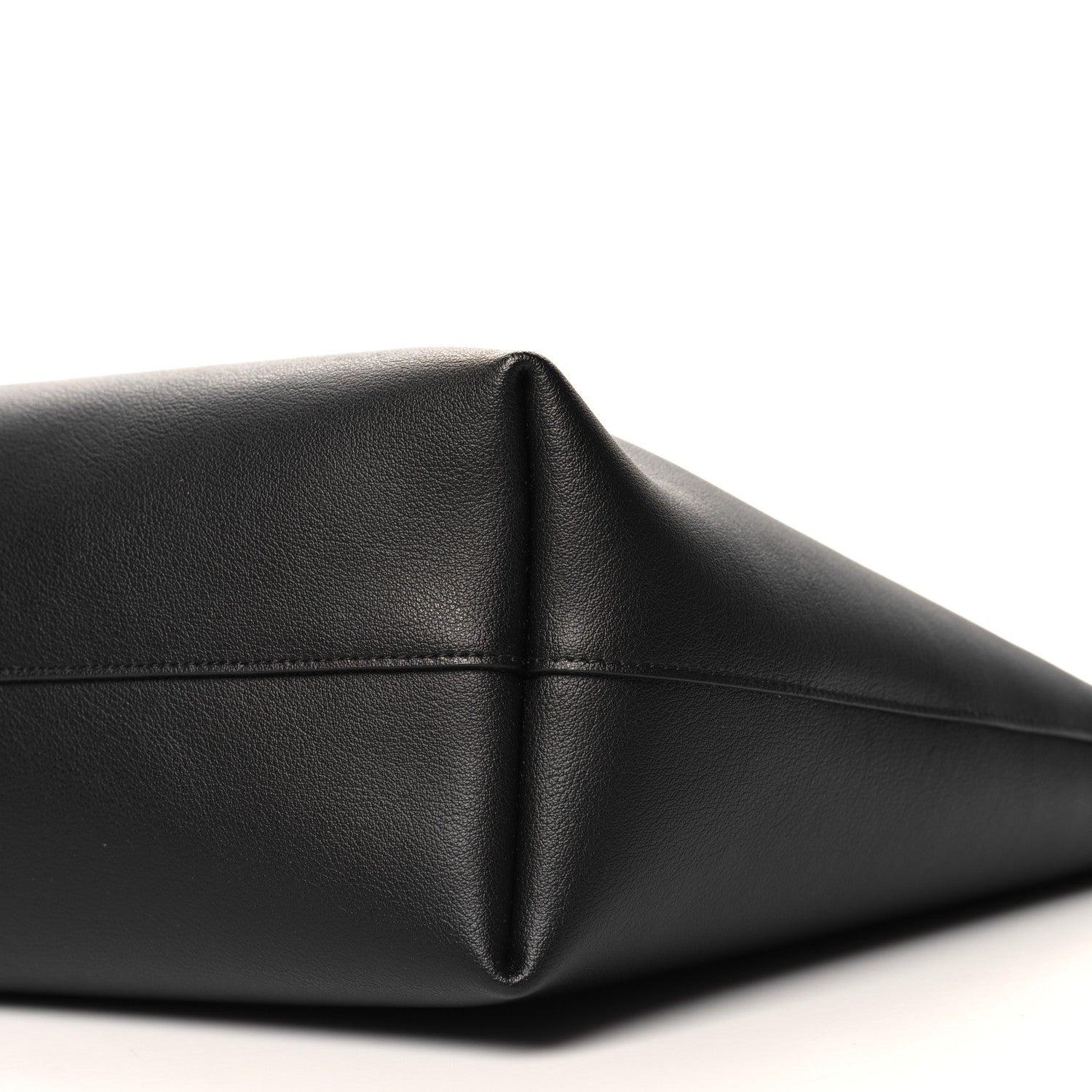 Saint Laurent Calfskin Large Shopping Tote Black 11 of 11