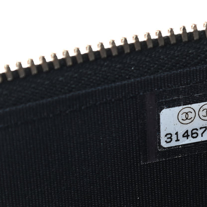 Chanel Lambskin Quilted Small Top Handle Vanity Case With Chain Black 6 of 8