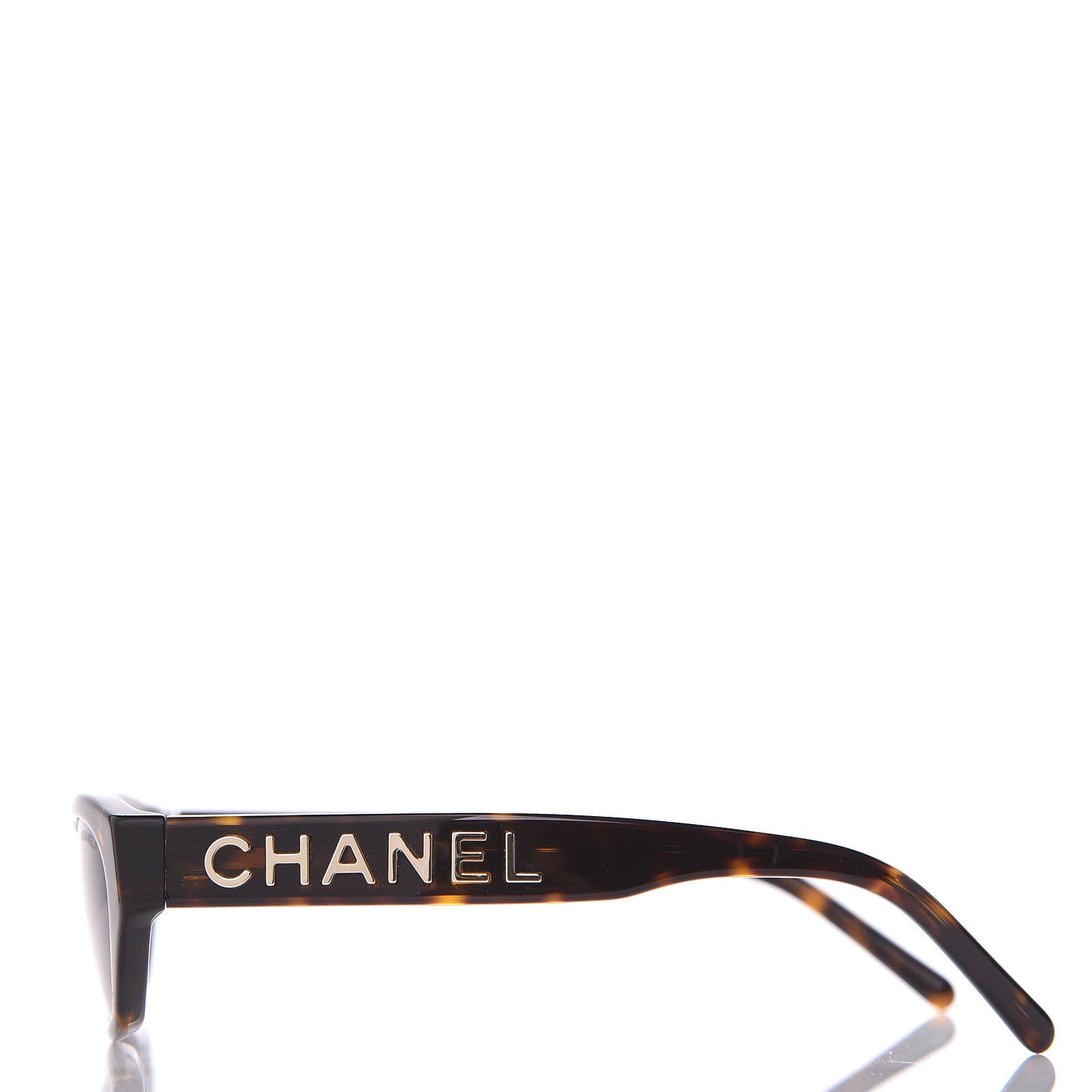 Chanel Rectangle Sunglasses A71280 Dark Tortoise Brown 2 of 7