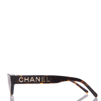 Chanel Rectangle Sunglasses A71280 Dark Tortoise Brown 2 of 7