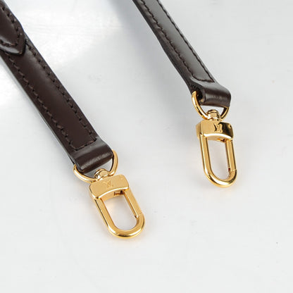 Louis Vuitton Calfskin 12mm Adjustable Shoulder Strap Brown 4 of 4