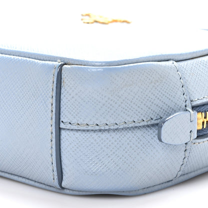 Prada Saffiano Mini Camera Crossbody Bag Astrale 9 of 10
