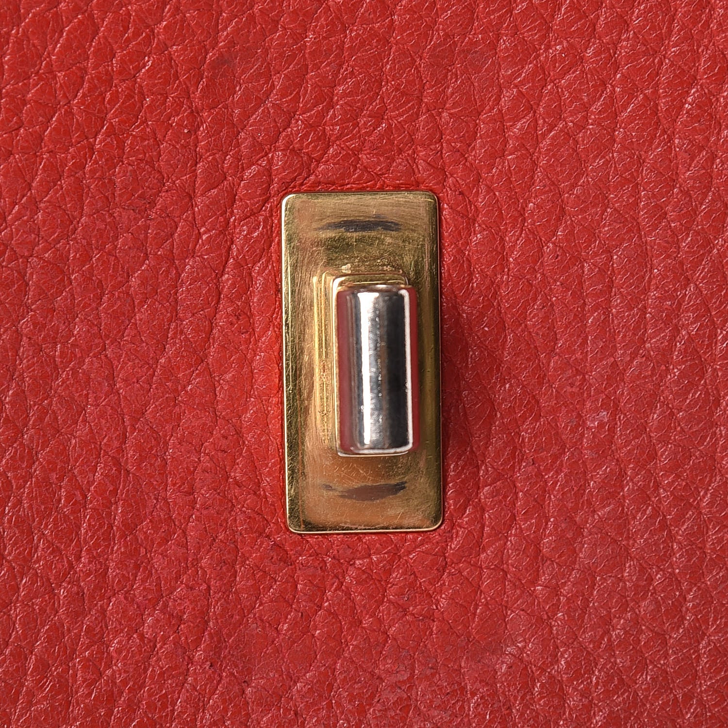 Chloe Grained Lambskin Nano Drew Shoulder Bag Intense Red 9 of 12