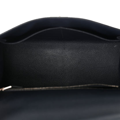 Hermes Epsom Kelly Sellier 28 Bleu Indigo 5 of 13