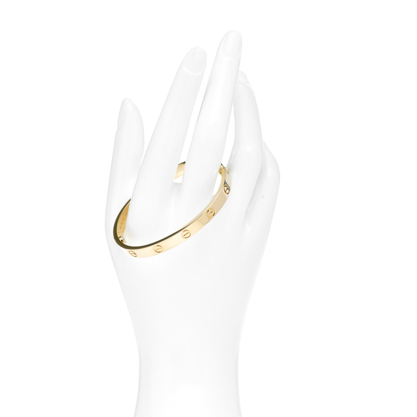 18K Yellow Gold LOVE Bracelet 17