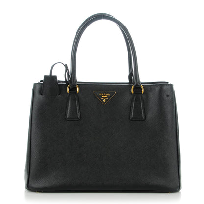 Prada Saffiano Lux Medium Tote Nero Black 1 of 9