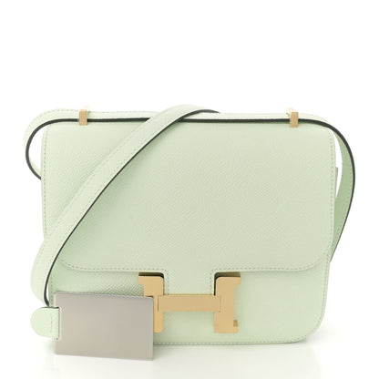 Hermes Epsom Constance 18 Vert Fizz 3 of 11