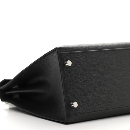 Hermes Epsom Kelly Sellier 28 Black 9 of 11