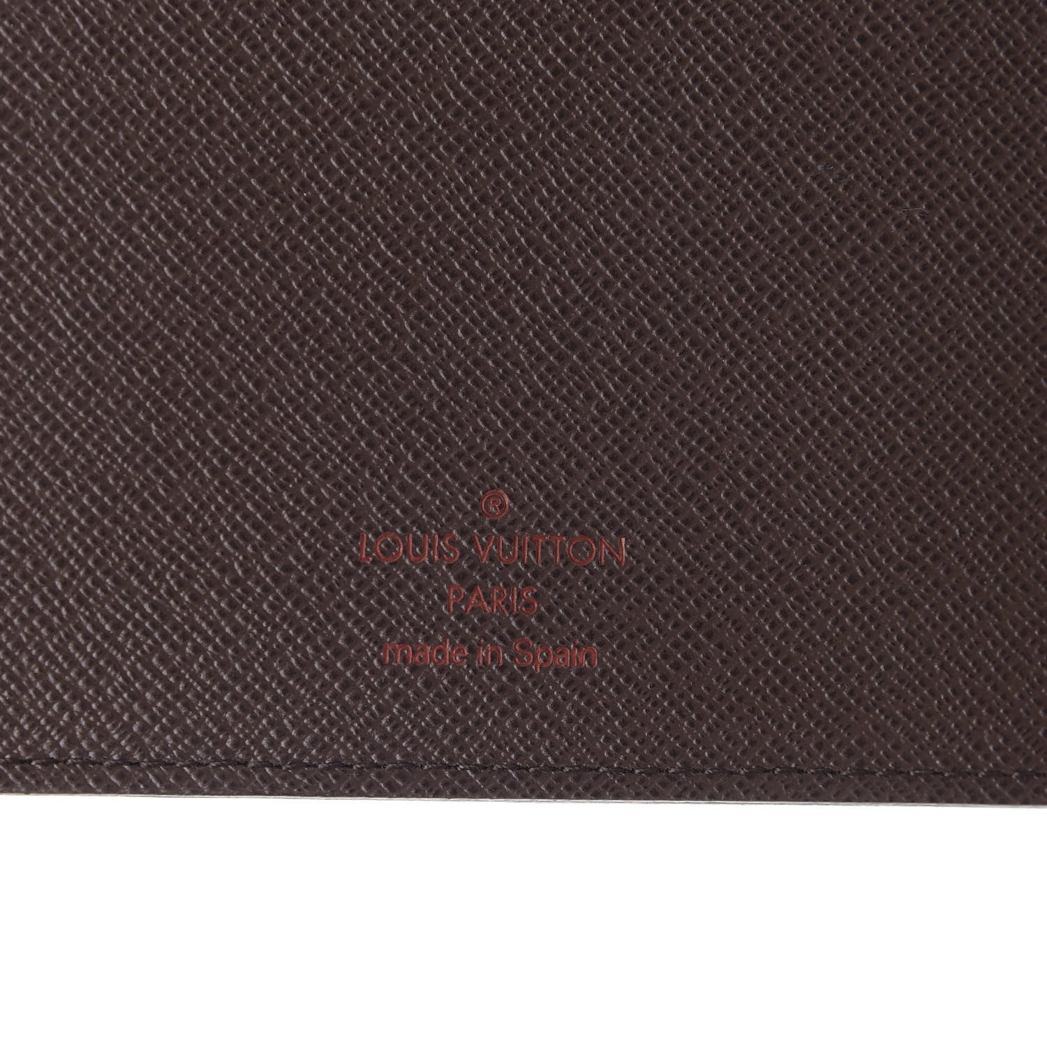 Louis Vuitton Damier Ebene Desk Agenda Cover 6 of 6