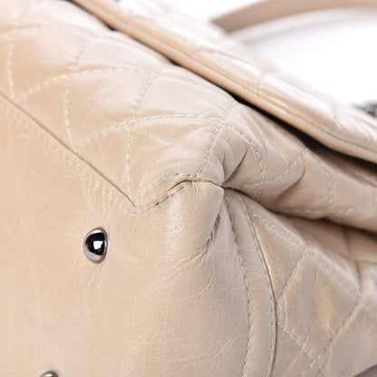 Chanel Glazed Calfskin Quilted Medium Lady Pearly Flap Light Beige 9 of 12