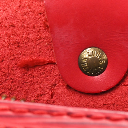 Louis Vuitton Epi Speedy 30 Castillan Red 11 of 11
