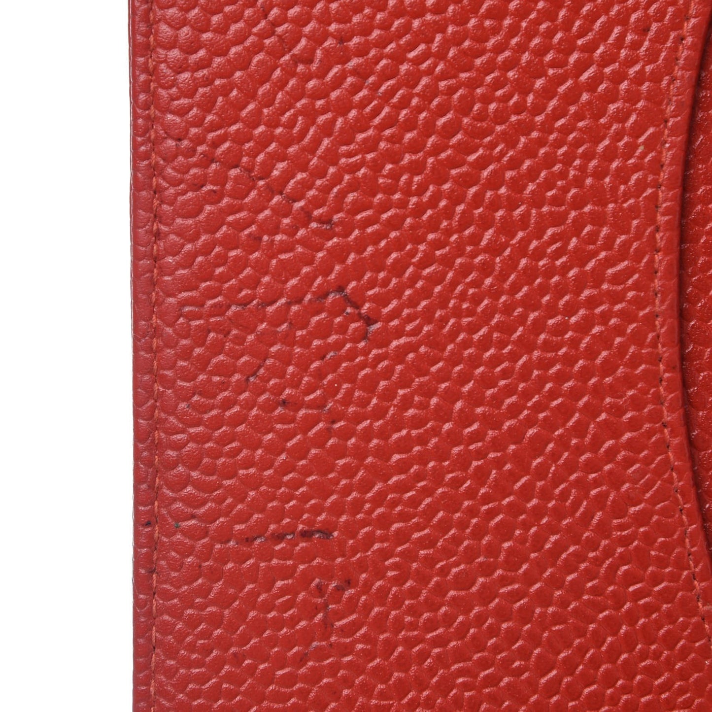 Caviar CC Small Ring Agenda Planner Red