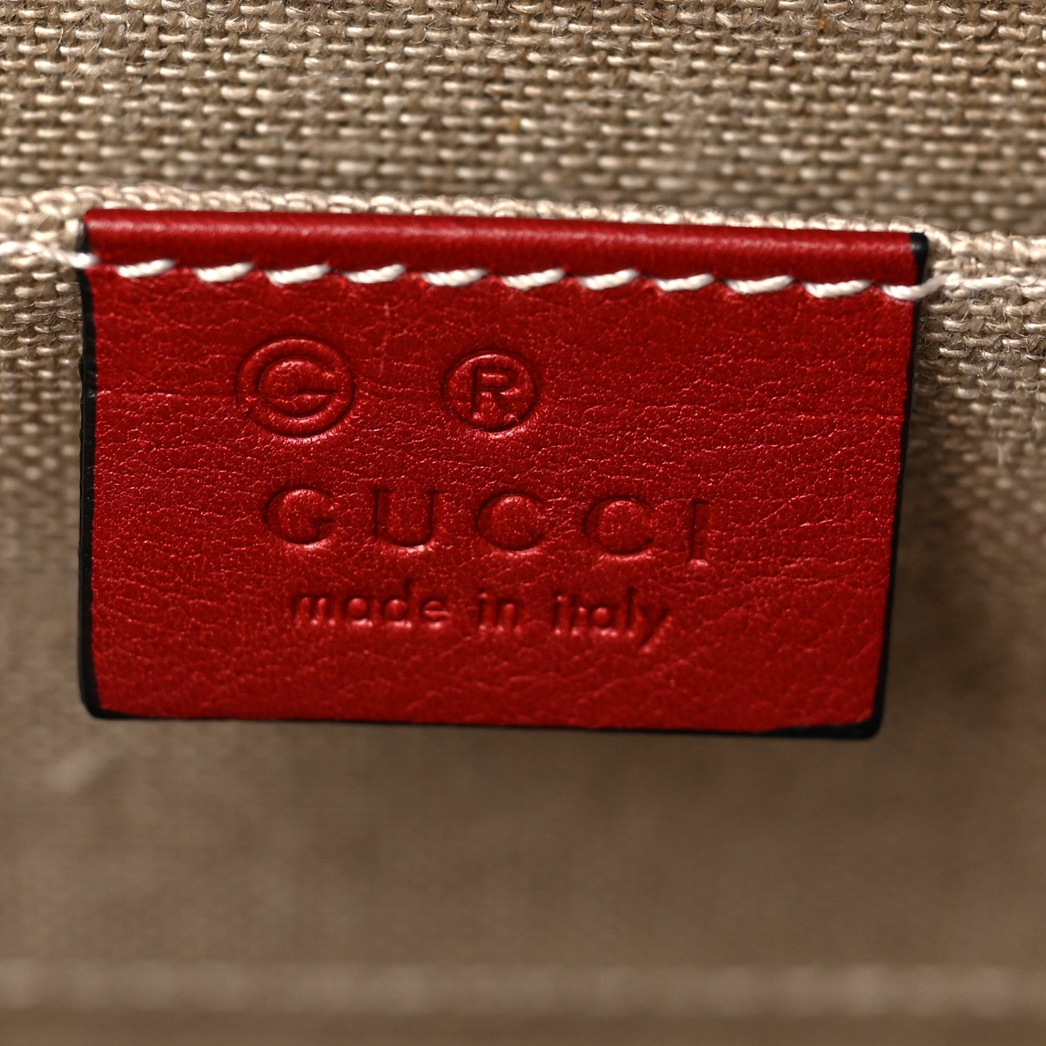 Gucci Microguccissima Medium Emily Chain Shoulder Bag Red 6 of 10