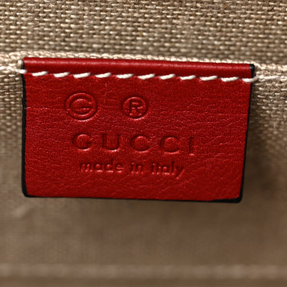 Gucci Microguccissima Medium Emily Chain Shoulder Bag Red 6 of 10