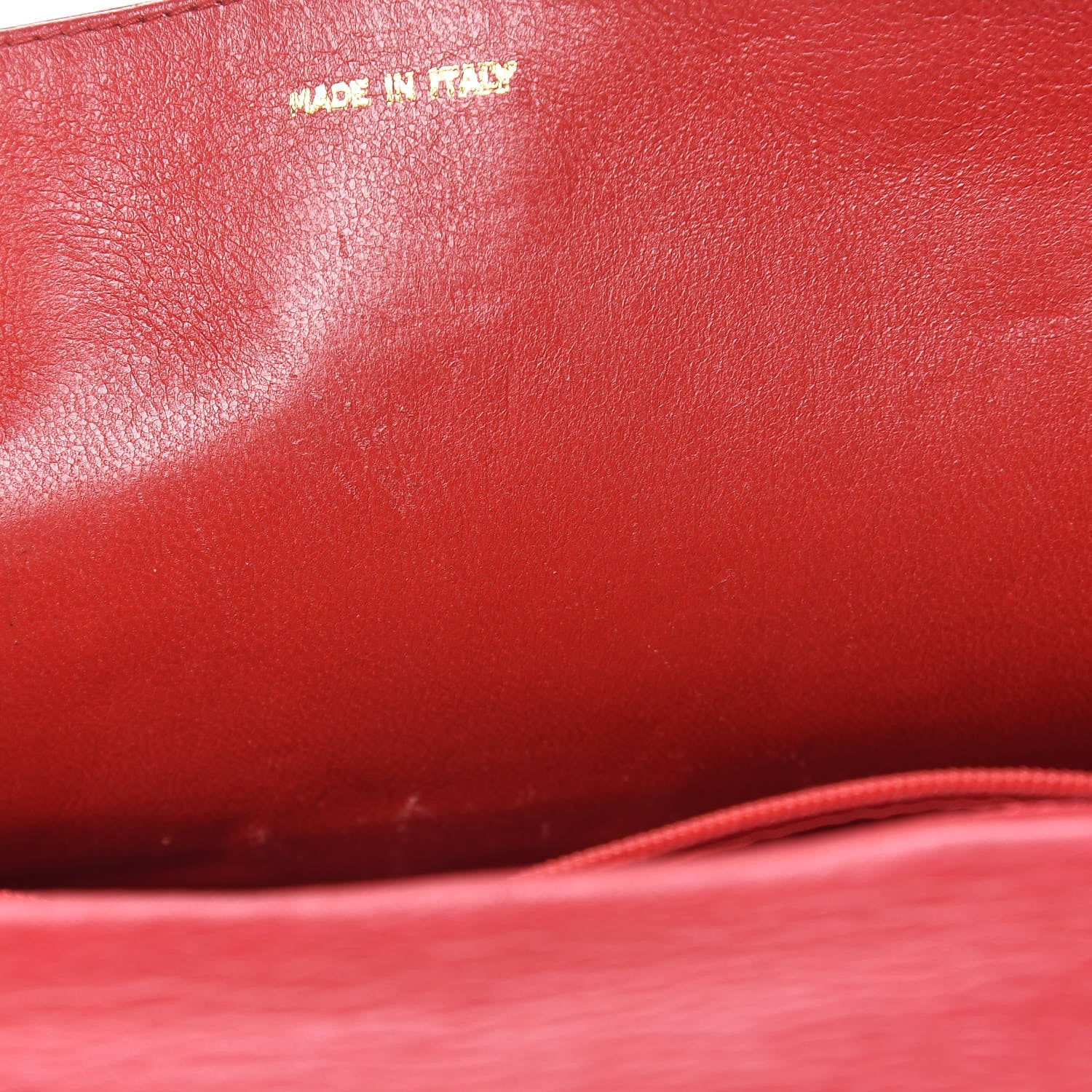 Chanel Lambskin CC Envelope Single Flap Red 15 of 25