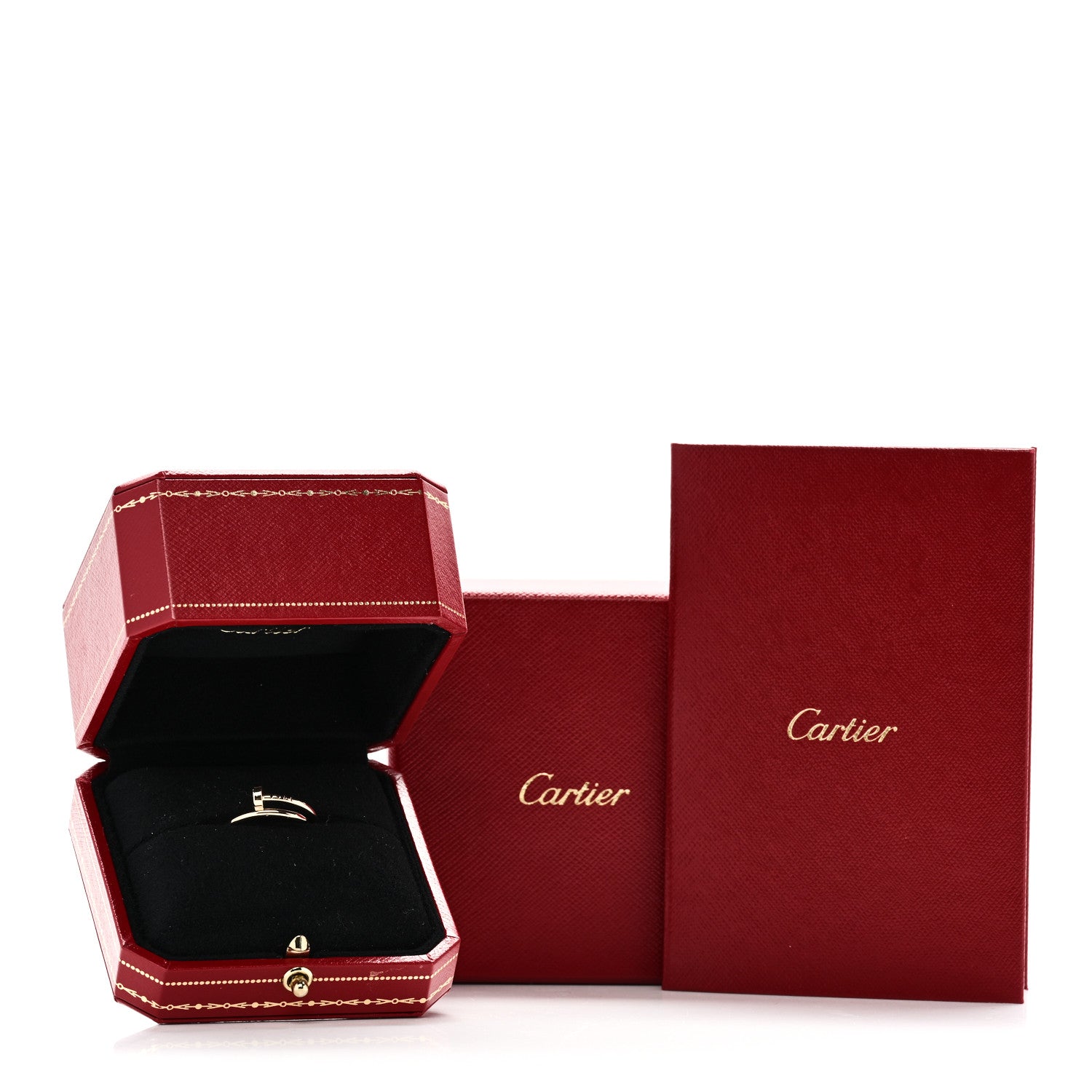 Cartier 18K Yellow Gold Small Juste Un Clou Ring 55 7.25 5 of 5