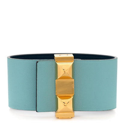 Hermes Swift Imprevisible Bracelet PM Bleu Atoll Colvert 1 of 5