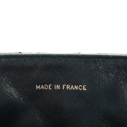 Chanel Lambskin Quilted Small Single Flap Navy 8 of 10