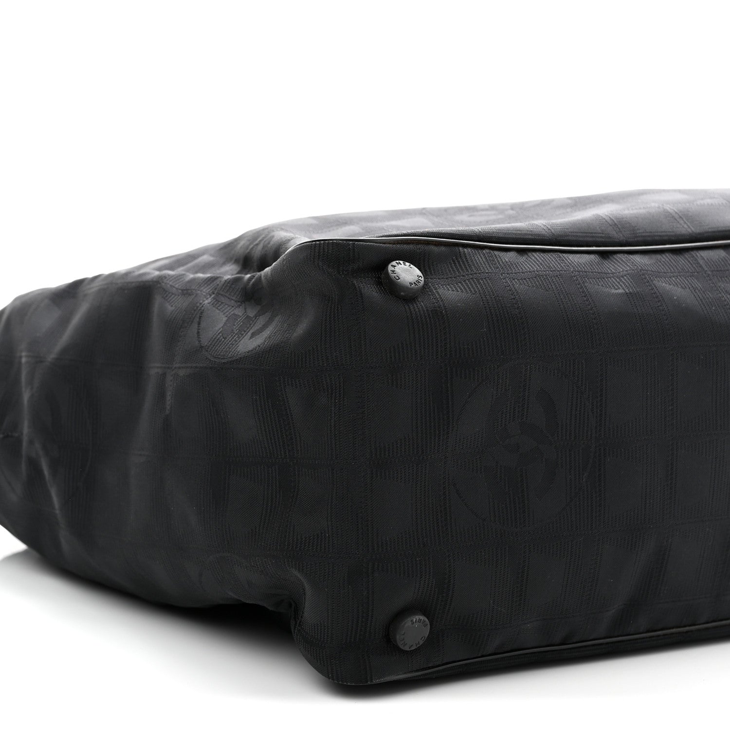 Chanel Nylon Medium Travel Tote Black 9 of 10