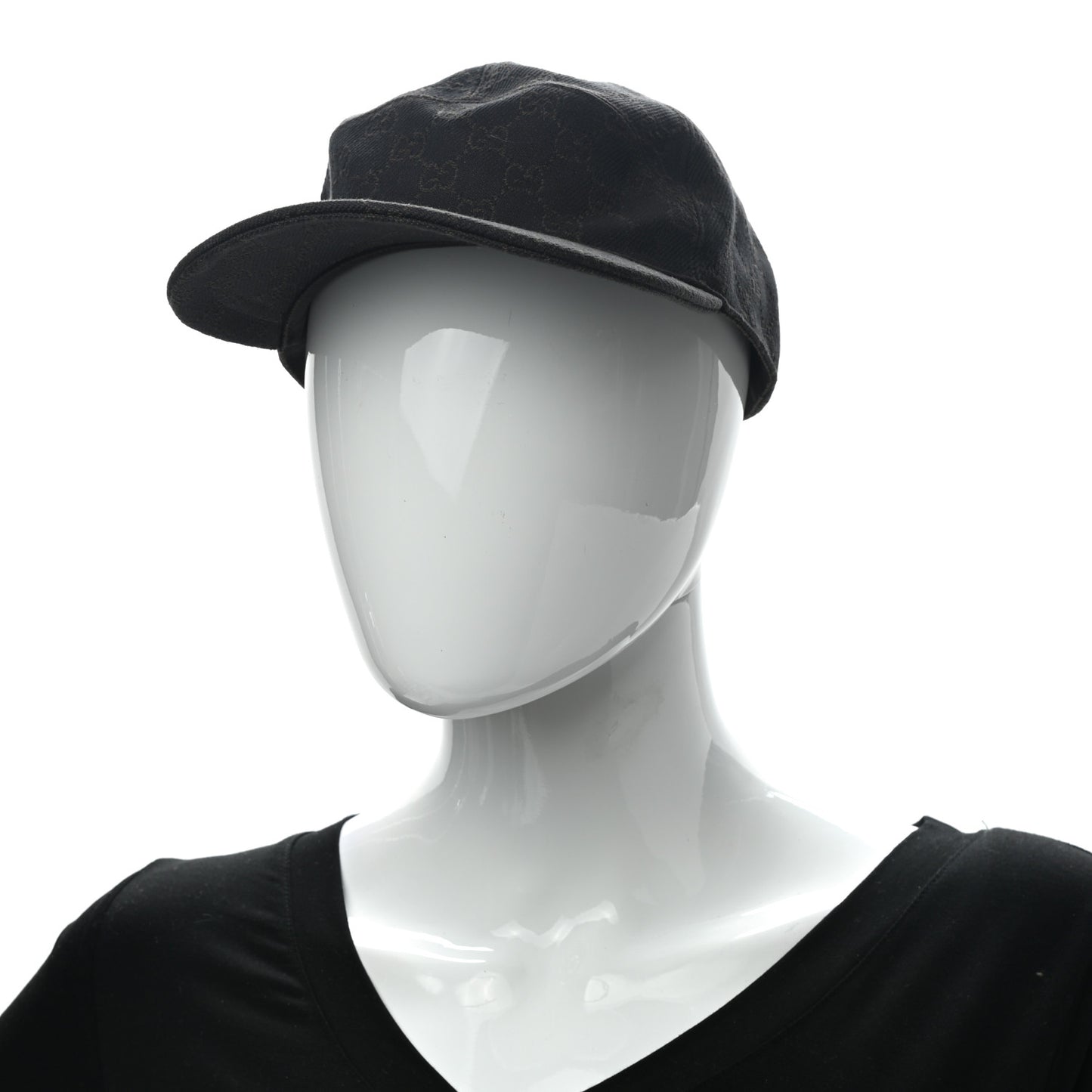 Monogram Web Baseball Hat M Brown