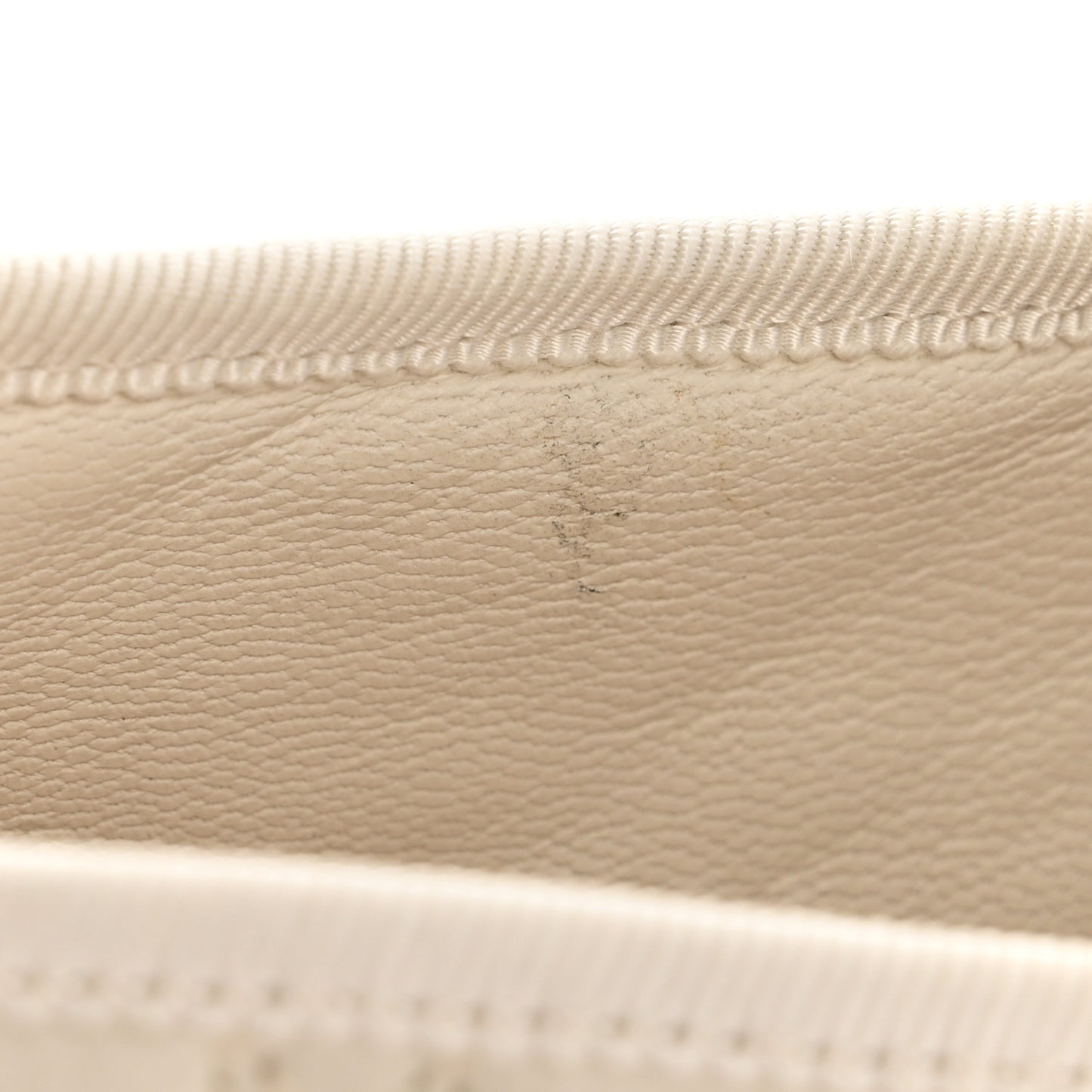 Calfskin Cannage Granville Espadrilles 38.5 Off White